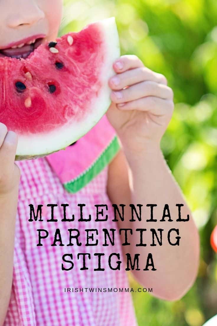 Millennial Parenting Stigma- How millennials are raising children and how it has changed over previous generations before them. via @irishtwinsmom11
