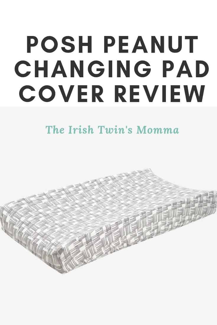 Posh Peanut Changing Pad Cover Honest Review via @irishtwinsmom11