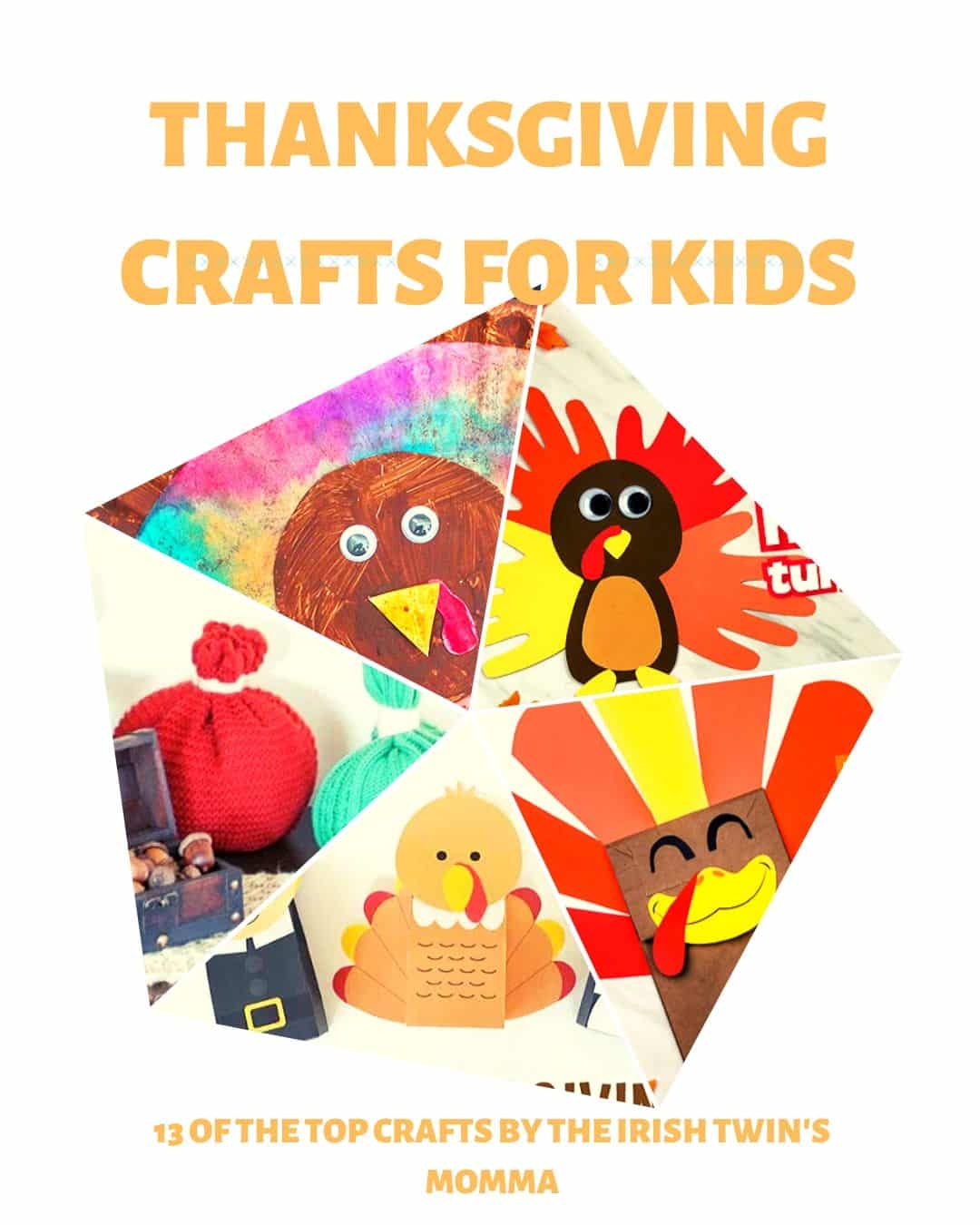 13 of my favorite Thanksgiving day crafts to create together while teaching my kids about the meaning of Thanksgiving. via @irishtwinsmom11