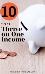 10 Tips to Thrive on One Income