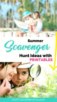 5 Summer Scavenger Hunt Ideas for Kids with Printables - The Irish ...