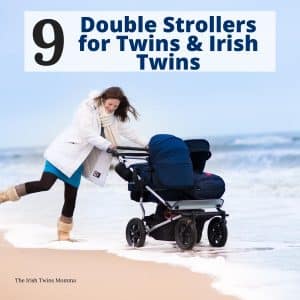 Double strollers for twins and irish twins