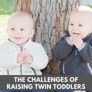 Challenges raising twin toddlers