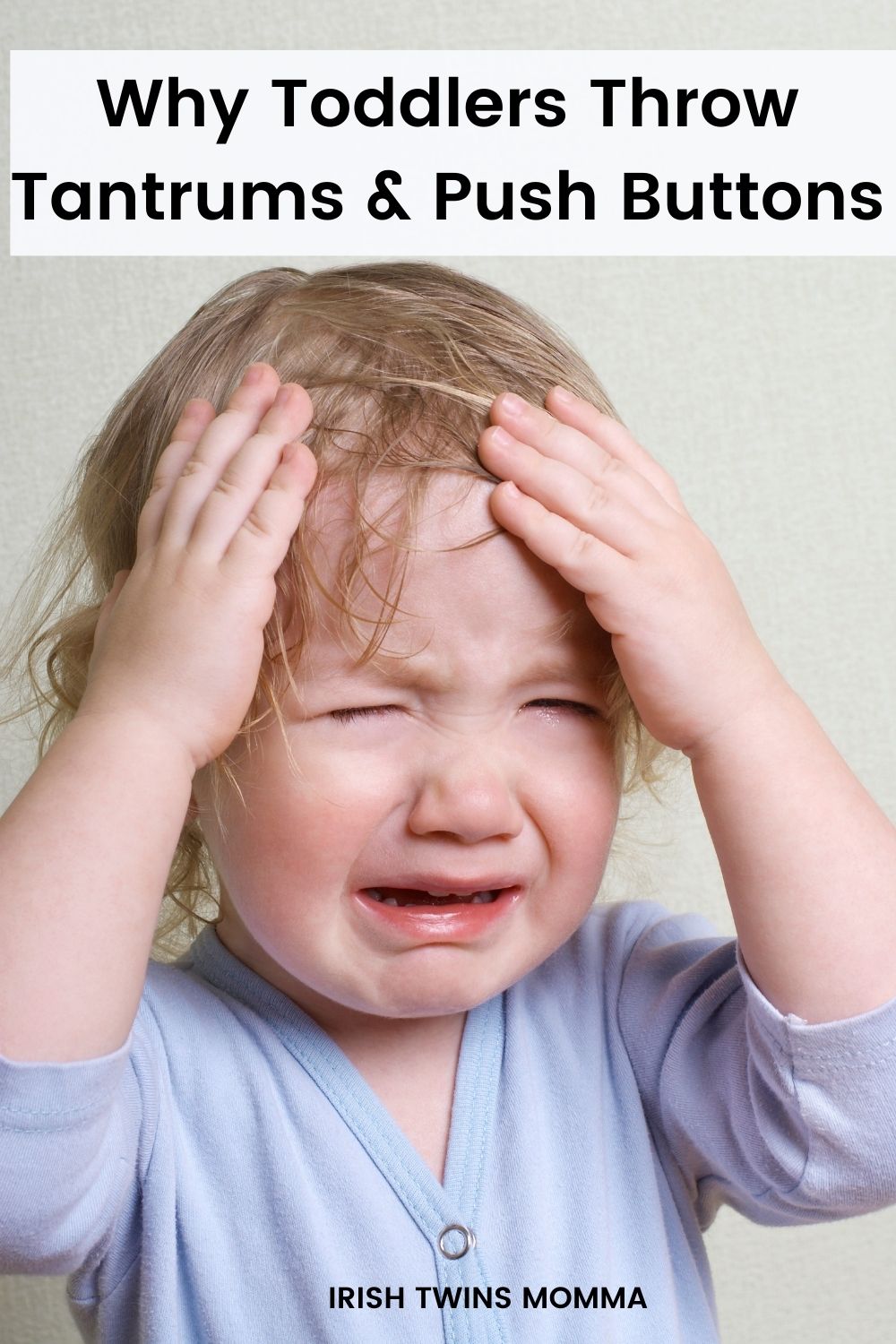 Why Toddlers Throw Tantrums and Push Buttons
