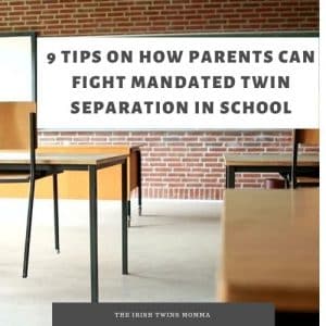 Tips on How Parents Can Fight Mandated Twin Separation in School