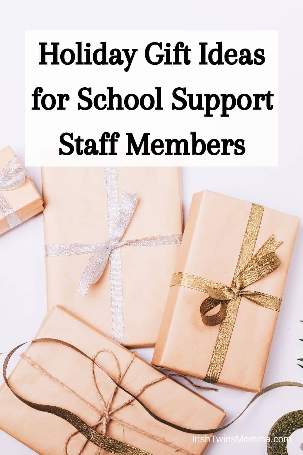 Holiday Gift Ideas for School Support Staff Members 