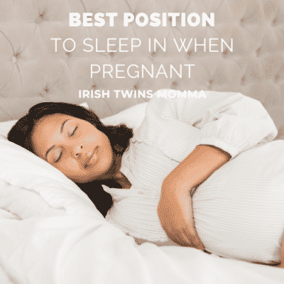 Best Position to Sleep in When Pregnant